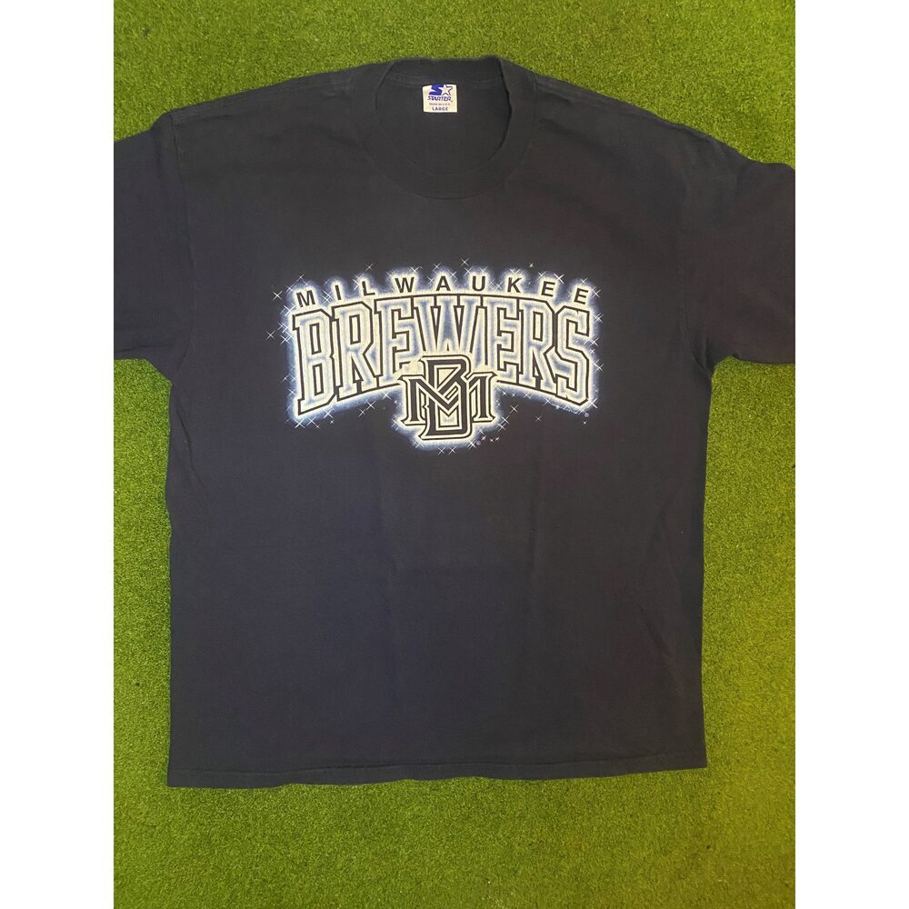 90s Milwaukee Brewers - Vintage MLB T-Shirt (Large)